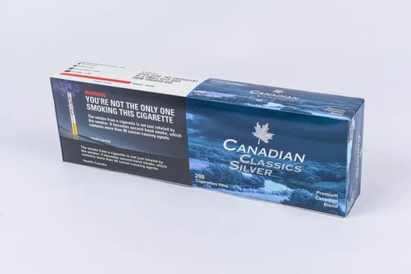 Buy Canadian Classics Silver Cigarettes Carton Online in Canada Express Cigs