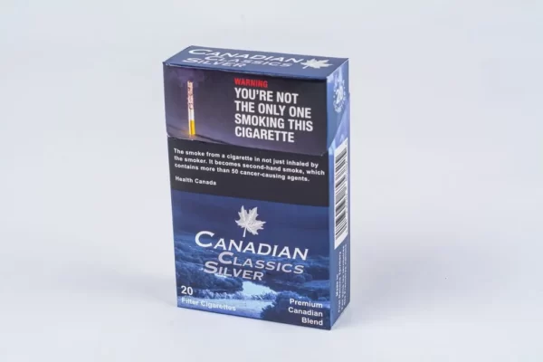 Buy Canadian Classics Silver Cigarettes Pack Online in Canada Express Cigs