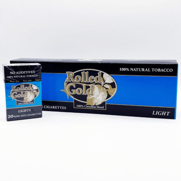 buy rolled gold lights native cigarettes online