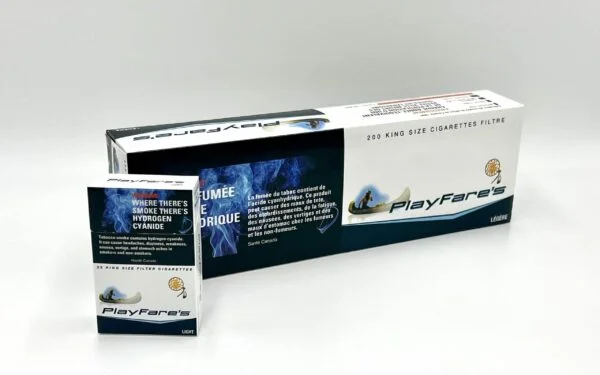 Buy PlayFare's Lights Cigarettes in Canada King Size Express Cigs Pack and Carton