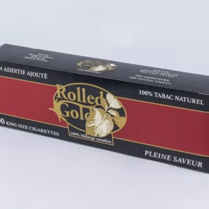 Buy Rolled Gold Full Flavor King Size Cigarettes Carton Online in Canada Express Cigs