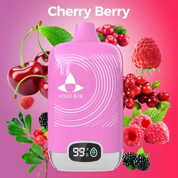 Vodo Bar disposable vape cherry berry